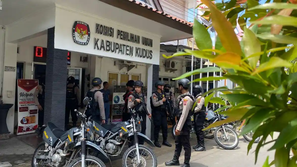 Polres Kudus Mulai Gencarkan Patroli Dialogis Jelang Pencoblosan