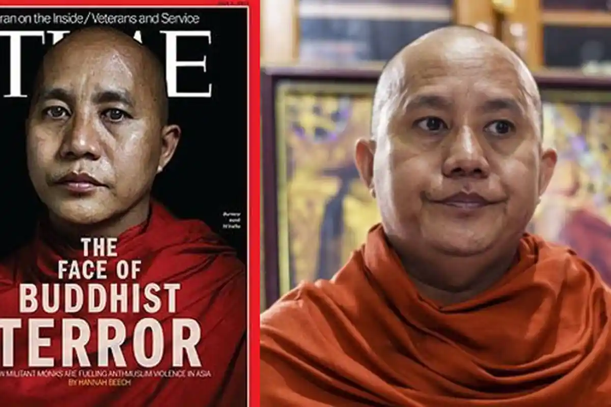 Ahsin Wirathu, Biksu yang Disebut Penggerak Serangan Etnis Rohingya, Ini 6 Fakta Mengerikan Dirinya