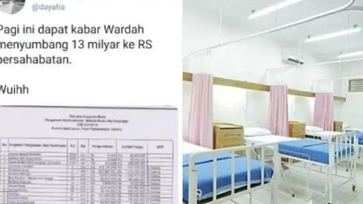 Viral Kosmetik Wardah Sumbang Rp 13 Miliar untuk Penanganan Corona, Kami Sumbang Tapi Gak Segitu