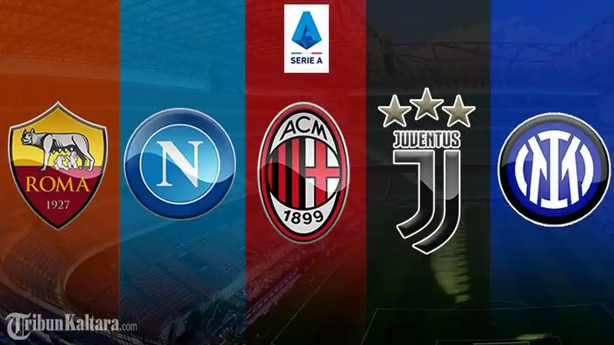 Liga Italia Keluarkan Sanksi: AC Milan Kena Denda, AS Roma dan Inter Milan Tercatut