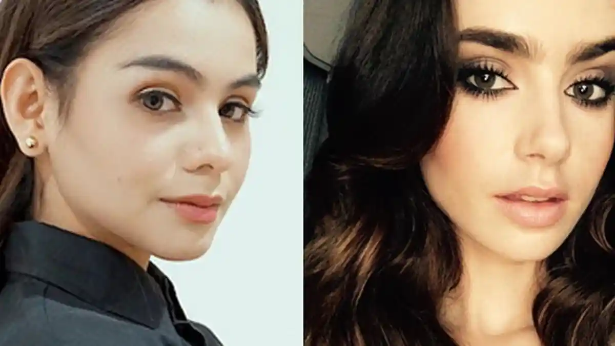 Semirip Apa Sahila Hisyam dengan Aktris Hollywood Lily Collins? Yuk Lihat 5 Potret Ini