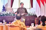 Presiden Jokowi Pamit ke Kabinet Indonesia Maju