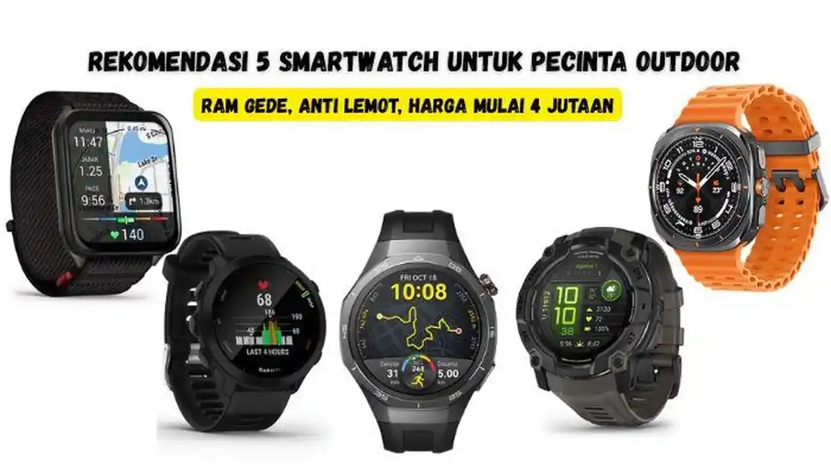 Rekomendasi 5 Smartwatch Paling Awet, Ada yang Tahan 24 Hari Tanpa Charge