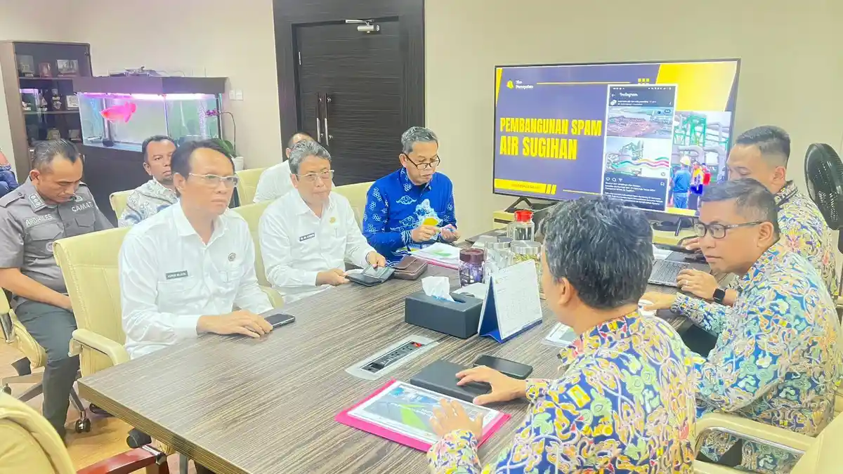 Dorong Percepatan SPAM Air Sugihan, Pj Bupati OKI Temui Langsung Kementrian PUPR