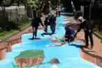 Mural 3D Hiasi Jalan Museum Basoeki Abdullah