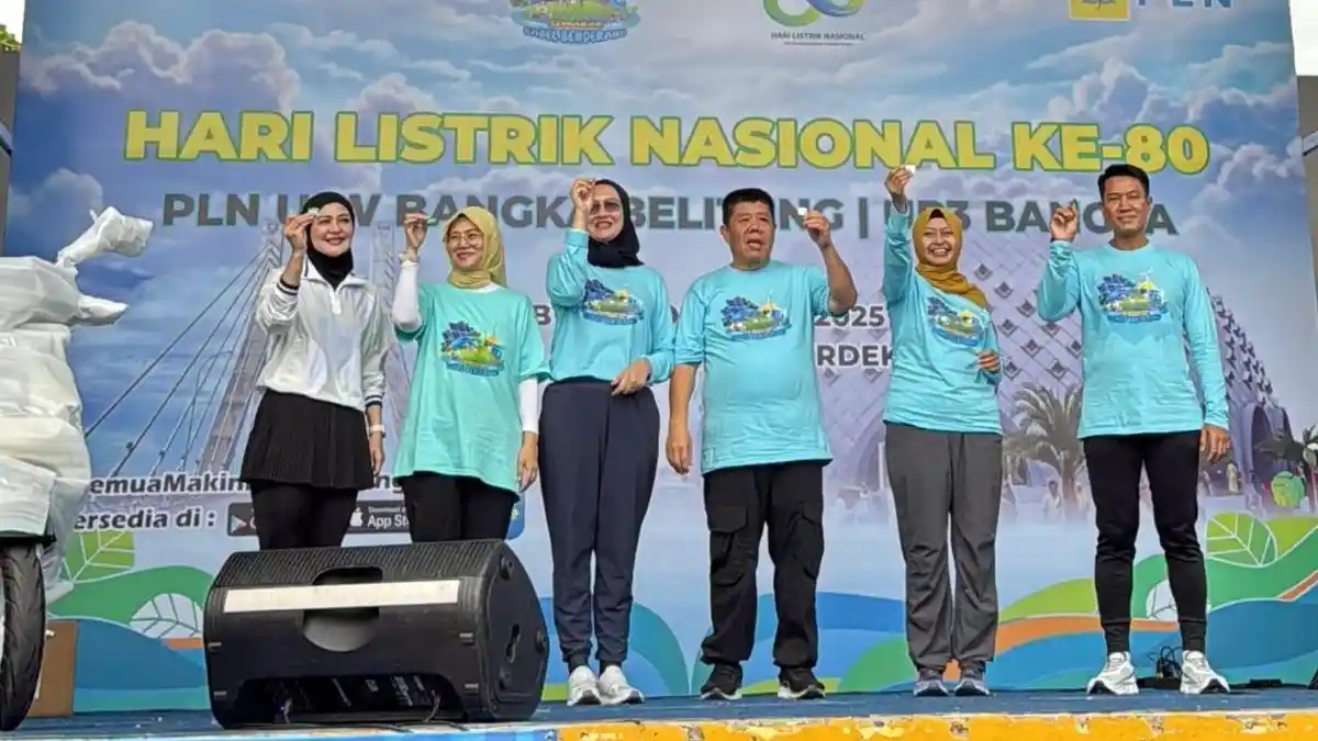 Semarak Babel Benderang Meriahkan HLN ke-80, PLN dan Masyarakat Bergerak Menuju Energi Bersih