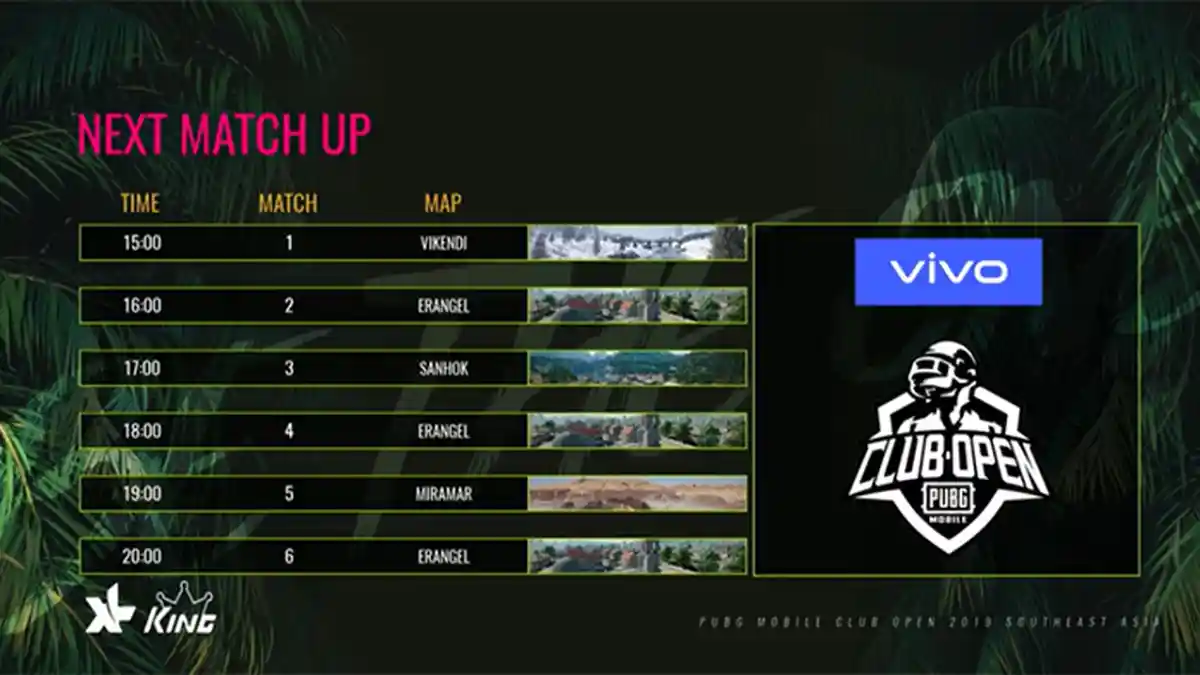 JADWAL PUBG Mobile Open Club (PMCO) Fall Split SEA League 2019 Hari Keempat Live Streaming YouTube
