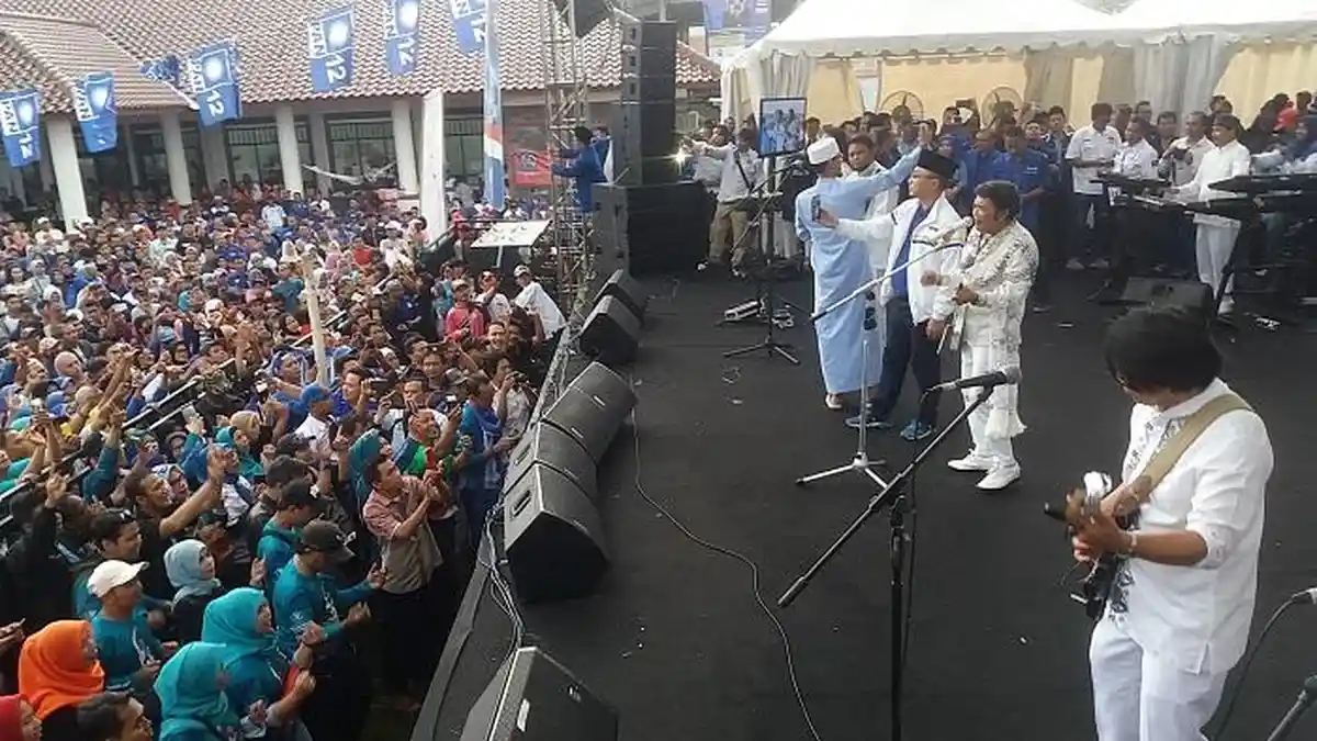 Mewakili Jeritan Rakyat, PAN Boyong Rhoma Irama Setiap Kampanye Akbar