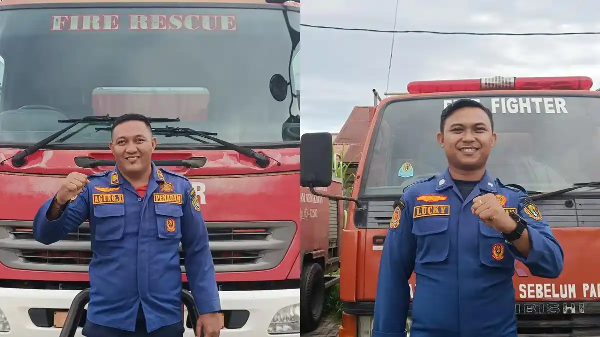 Cerita Petugas Damkar Kota Gorontalo: Pengabdian Tanpa Batas meski Nyawa Jadi Taruhan