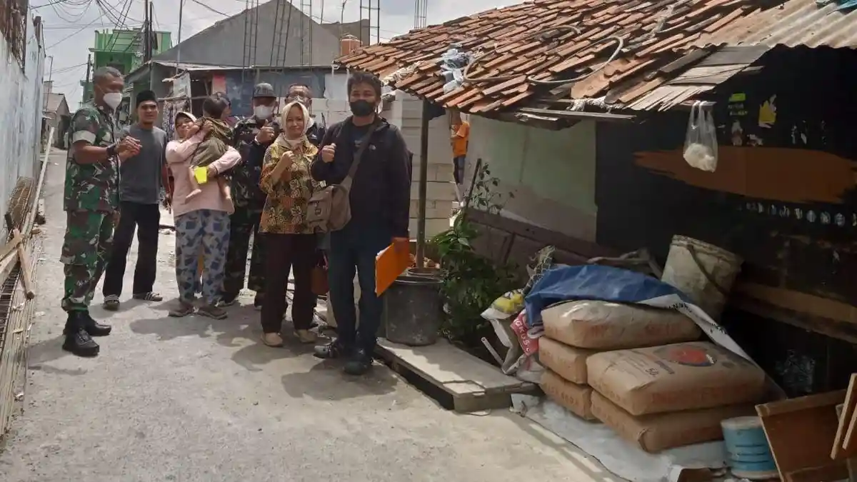 Bangun Rutilahu Bagian Dari Program Satgas TMMD Ke-113 Kodim 0507/Bekasi