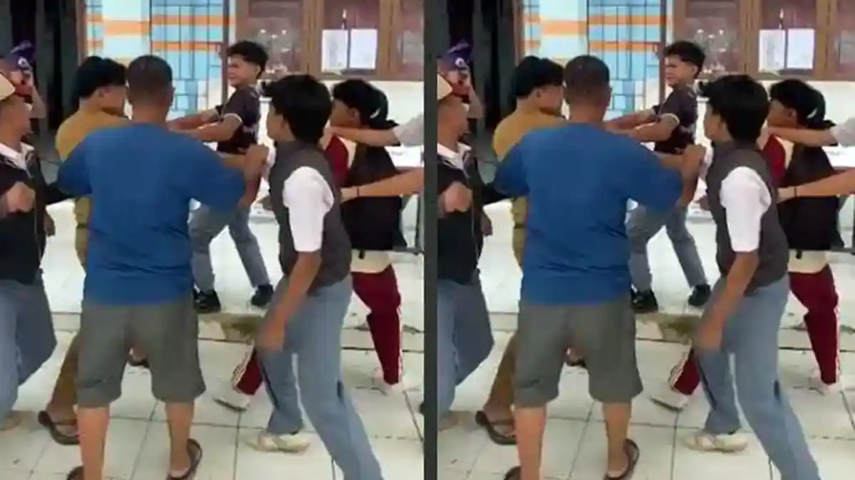 NASIB Belasan Siswa SMK di Jambi yang Keroyok Guru Agus Saputra Kini Minta Maaf dan Kena Sanksi