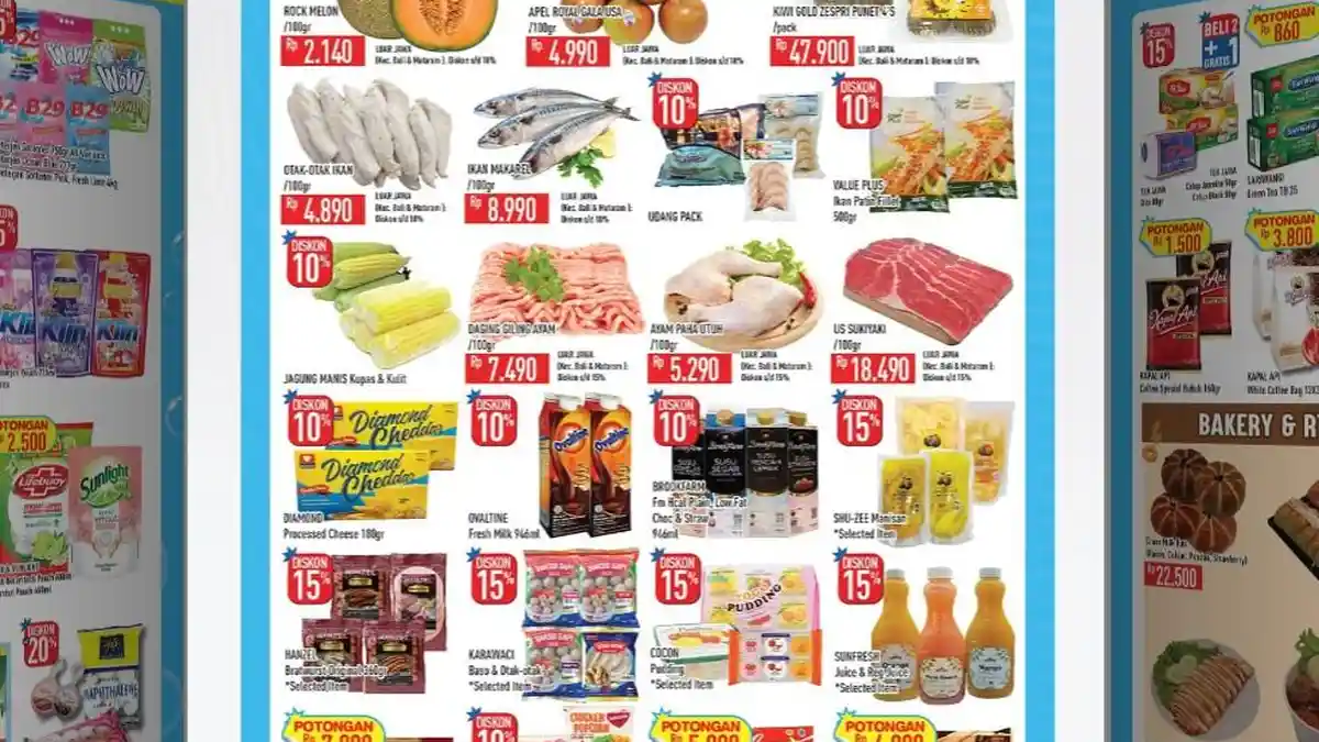 KATALOG Promo Hypermart 20-22 November 2023 IRIT Setiap Hari, Ikan Makarel Rp8.990 Melon Rp2.140