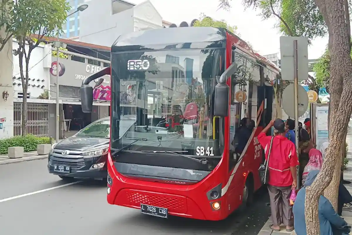 Buka Rute Baru Suroboyo Bus, Dishub Surabaya Ganti Wira-Wiri di Jalur Siola-Benowo