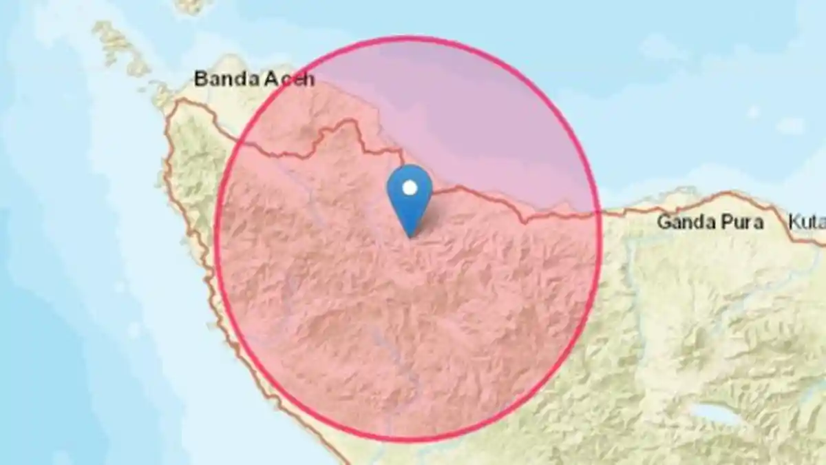 Gempa Bumi di Aceh Sabtu 10 Desember 2022, Info BMKG Magnitudo 4,5 SR di Darat