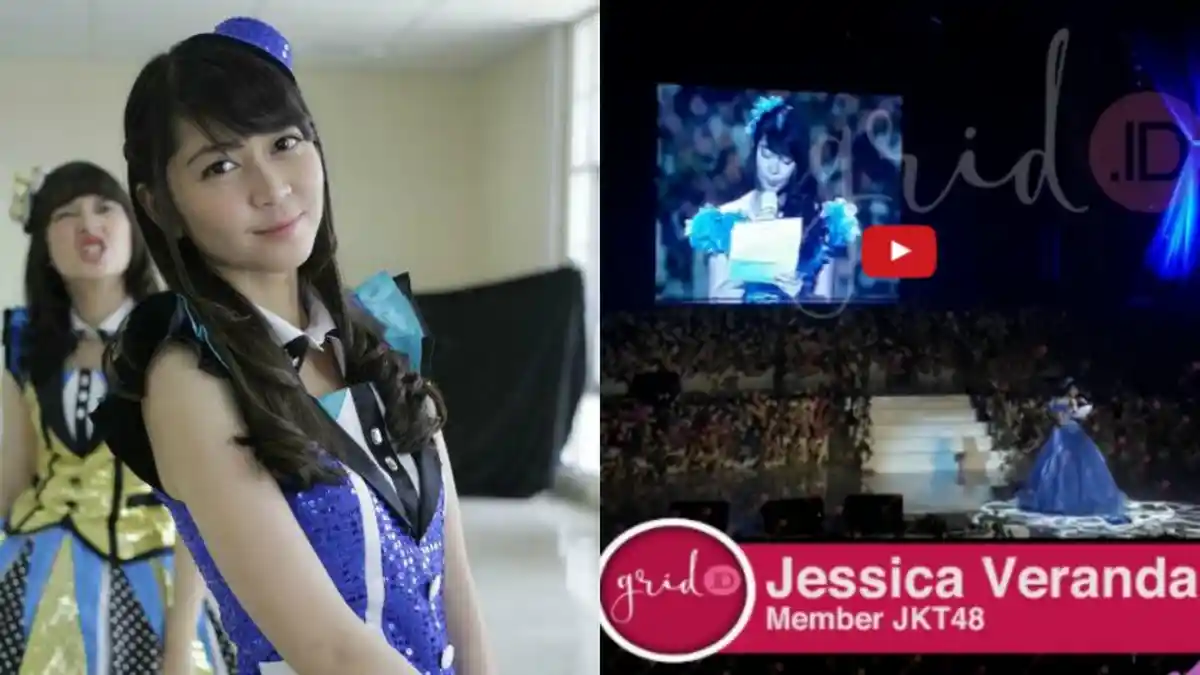 Hengkang dari JKT48, Ini Video Jessica Veranda Menangis Saat Membacakan Surat Graduation