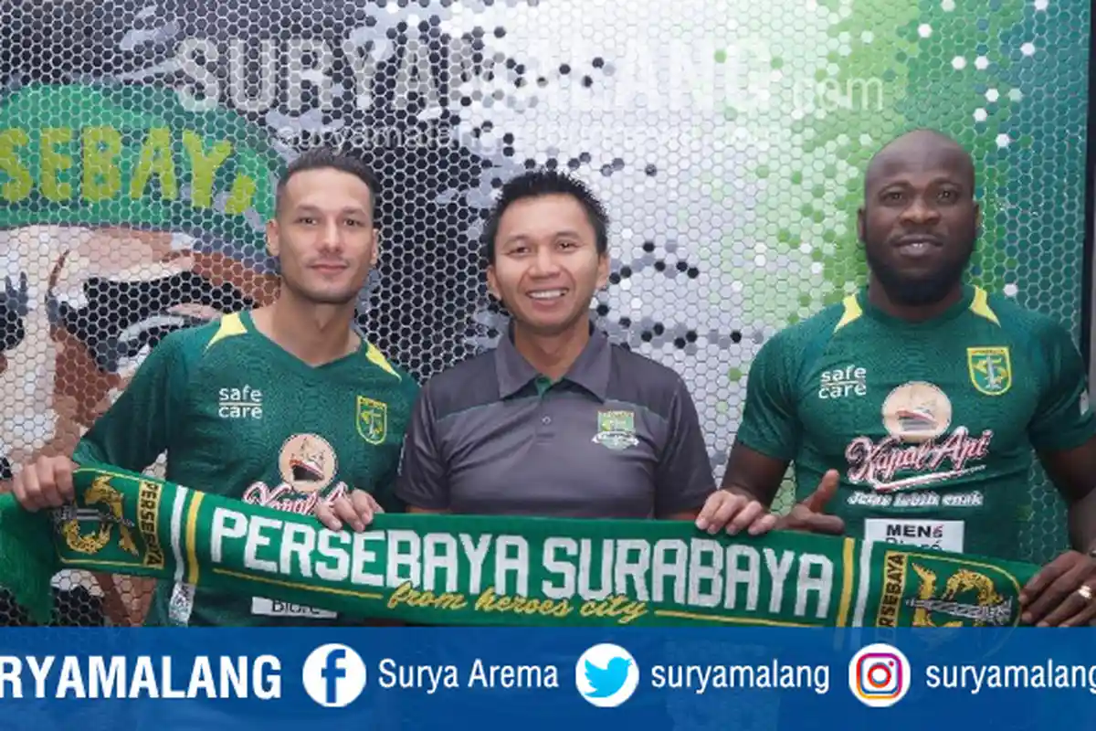 Raphael Maitimo dan OK John Jalani Debut Latihan Bersama Persebaya Senin 16 Juli