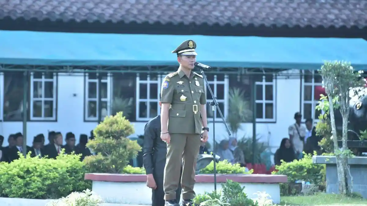 HUT ke 73 Satpol PP,  Bupati Bangka Minta Satpol PP Bantu Pertumbuhan Ekonomi Masyarakat