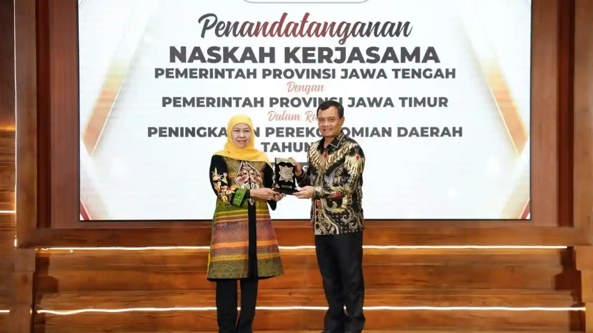 Kolaborasi Pemprov Jateng dan Jatim Perkuat Kerja Sama Ekonomi