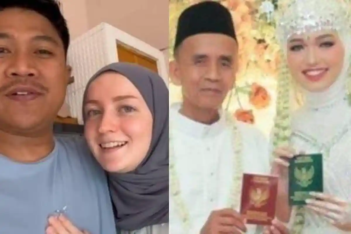 VIRAL TERPOPULER: Sosok Suami Ulia Naci Bule Rusia hingga Mantan Kepsek SMP Nikahi Mantan Muridnya