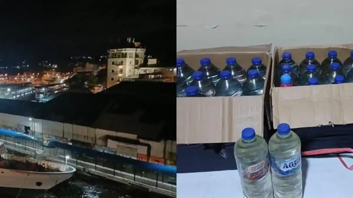 54 Liter Cap Tikus yang Diselundupkan dari Pelabuhan Manado Gagal ...