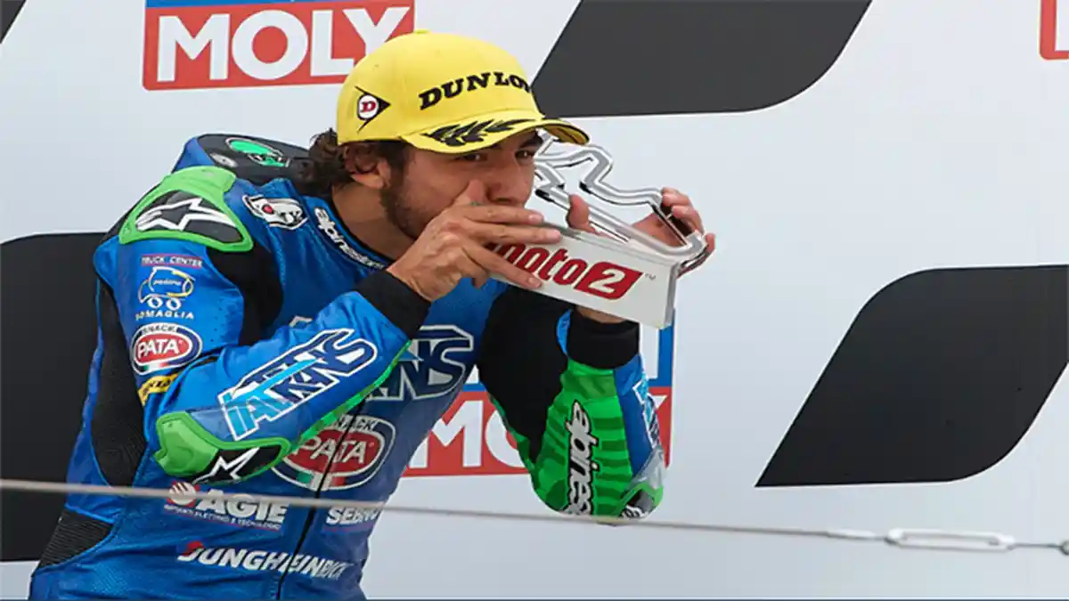 HASIL Moto2 Malam Ini - Enea Bastianini Juara Dunia Moto2 2020, Adik Rossi Runner-up , Andi Gilang?