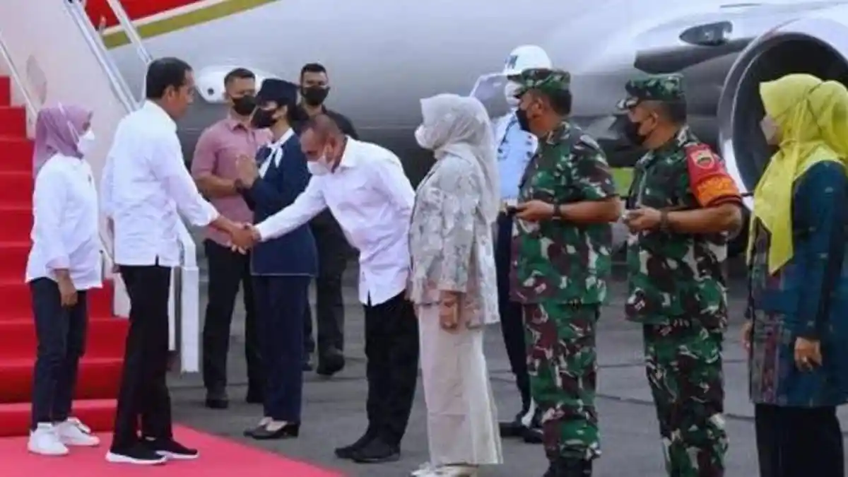 JADWAL Kunker Presiden Jokowi dan Iriana di Medan Besok, Hadiri HPN hingga Peresmian Terminal Amplas