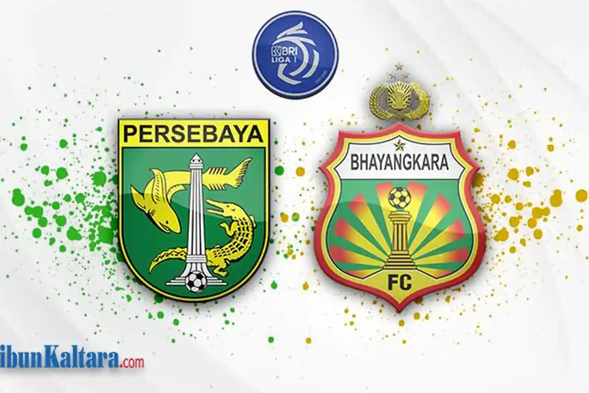 Susunan Pemain Persebaya vs Bhayangkara FC di Liga 1, Paulo Victor jadi Senjata Rahasia Bajul Ijo