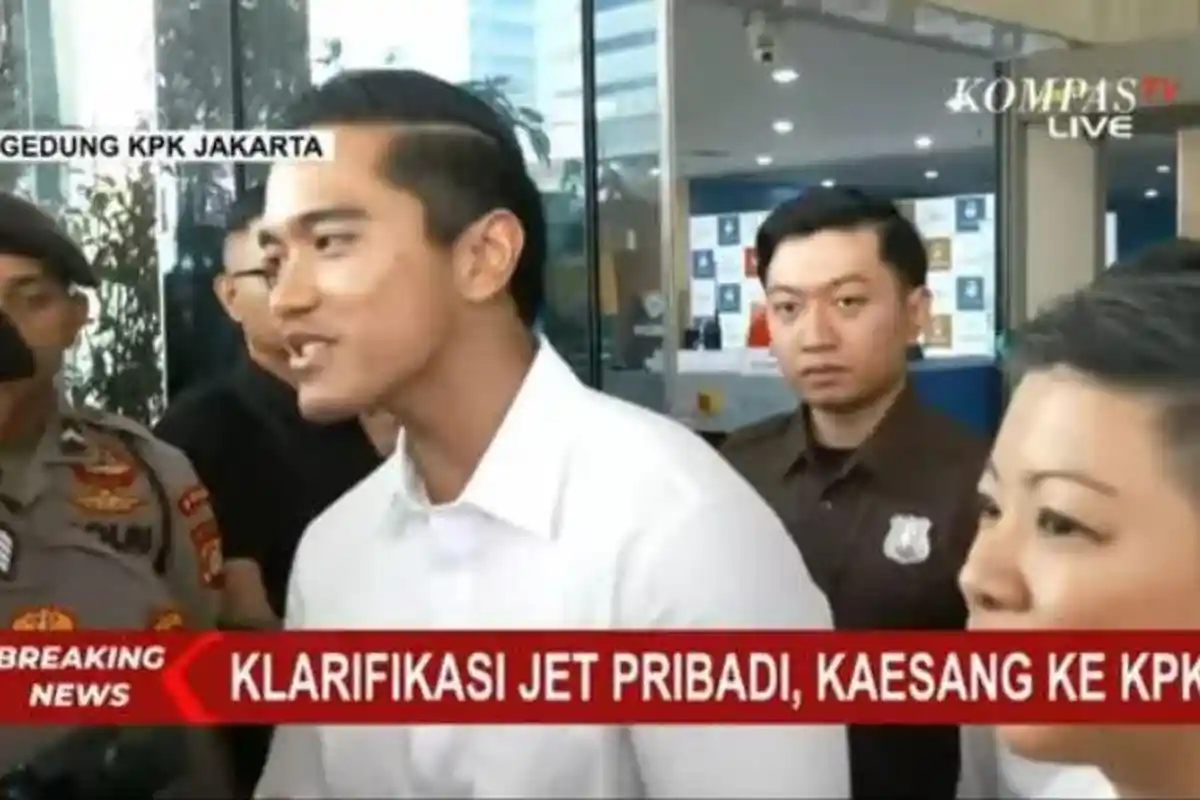 Mantan Penyidik Minta KPK Panggil Y, Teman Kaesang yang Beri Tumpangan Jet Pribadi