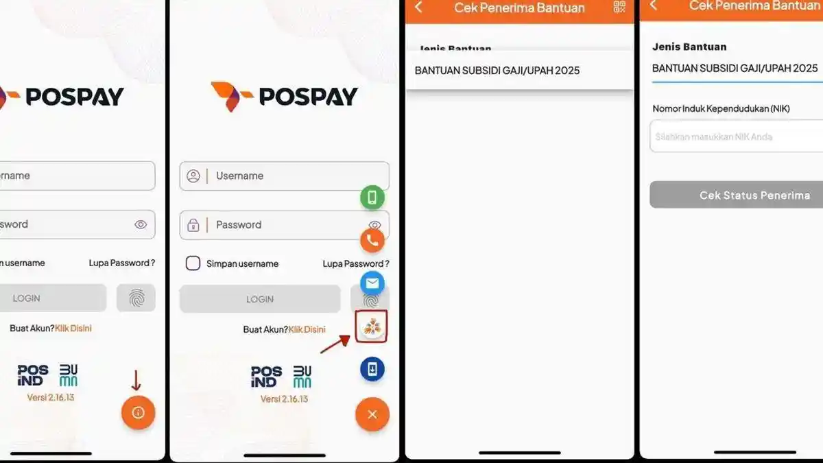 Cara Cek BSU 2025 di Pospay, Bantuan Rp600.000 Ambil di Kantor Pos