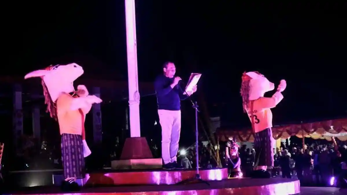 Bupati Ngada Launching Jaramasi Maskot Soeratin Cup Tahun 2023