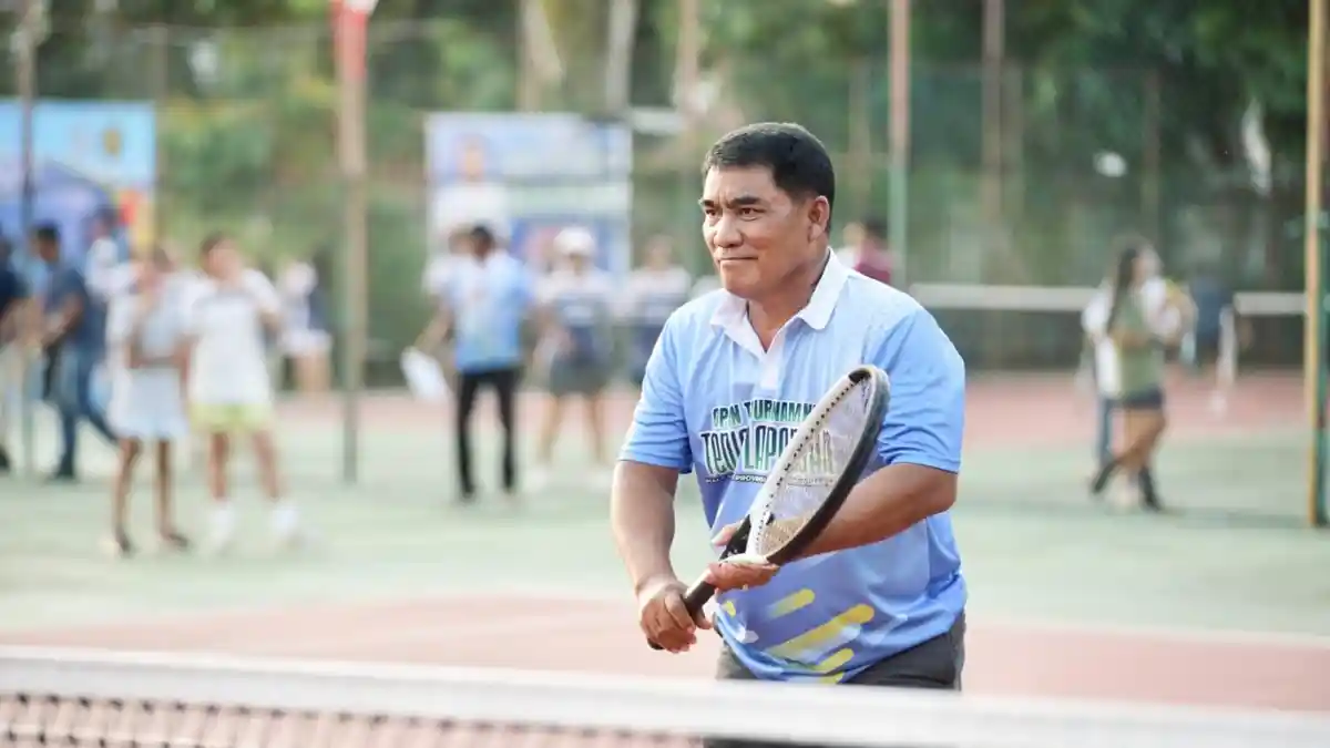 Gubernur YSK Buka Turnamen Tenis 2025, Sulut Fokus Cetak Generasi Emas Olahraga
