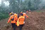 Satu Keluarga Tertimbun Longsor di Kalijering Kebumen, Tarsinah dan Doniatun Ditemukan Meninggal