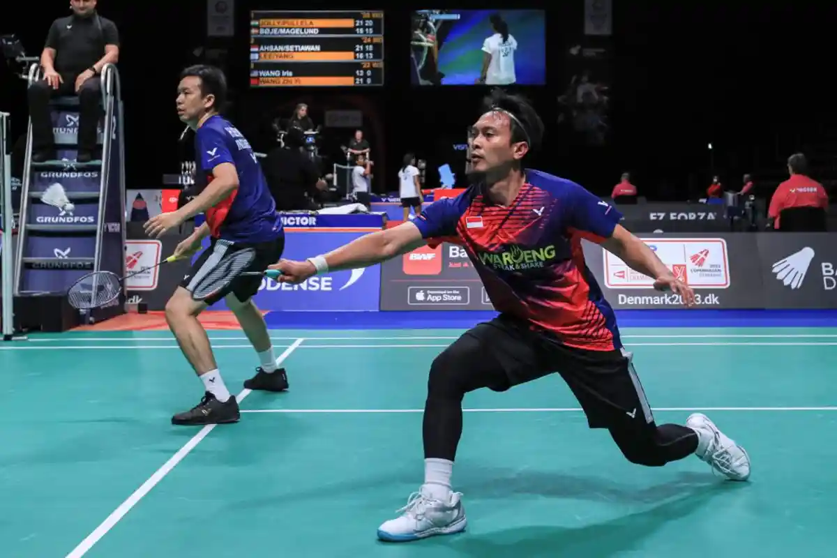LINK Live Score dan Streaming iNews Perempatfinal China Master 2023 Hari Ini, Leo/Rolly Main