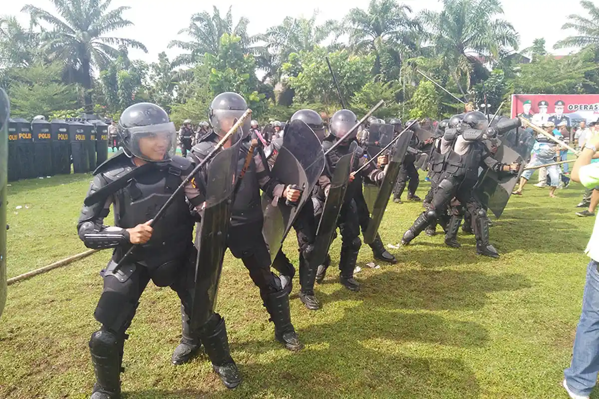 PN Singkawang Gelar Simulasi Pengamanan