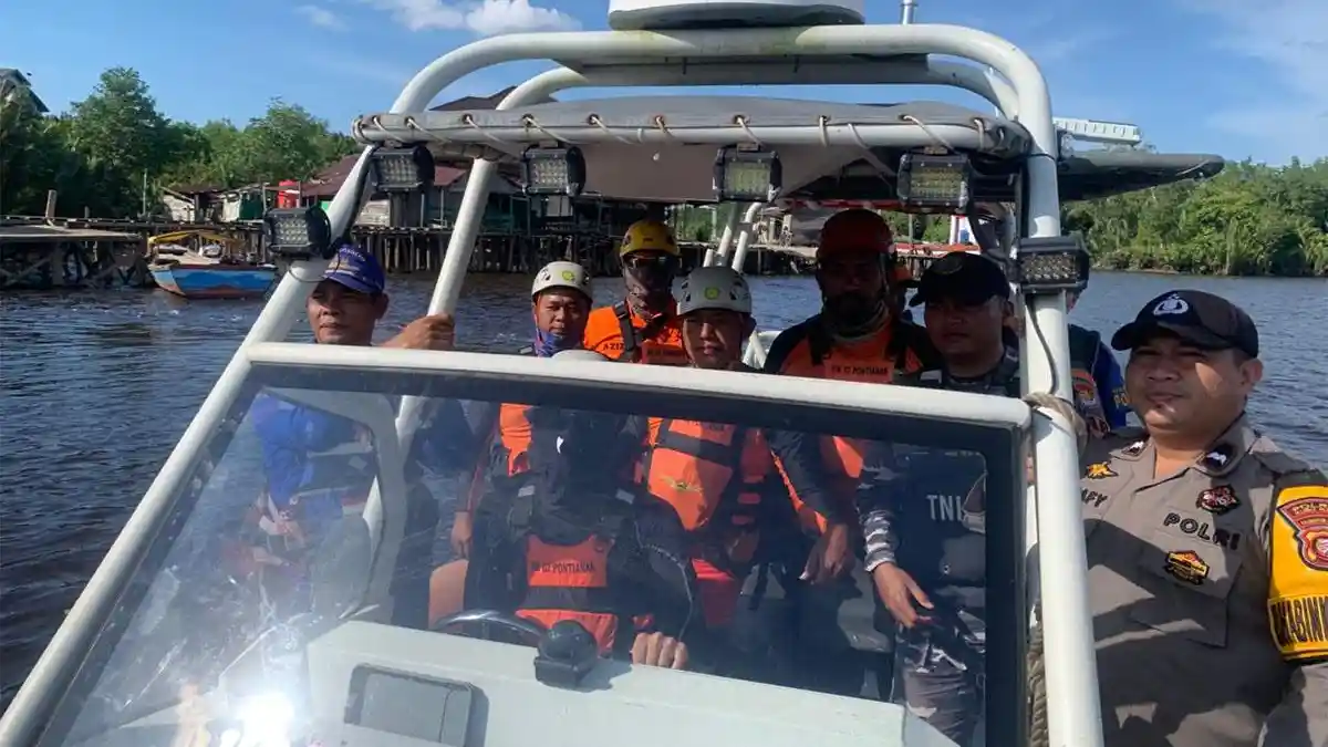 Teror Buaya Muara di Batu Ampar, Pemancing Hilang Lima Hari Belum Ada Jejak - Tribunpontianak.co.id