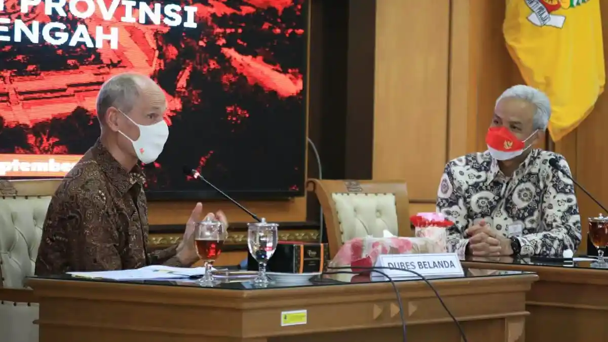 Belanda Ingin Lanjutkan Kerja Sama Penanganan Banjir dan Rob Jateng, Dubes Lambert Temui Ganjar