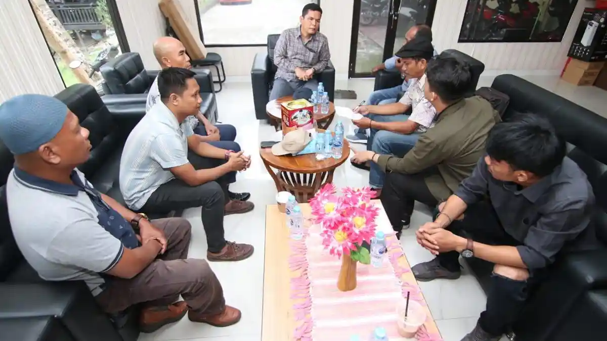 Tindaklanjuti Dugaan Kasus Korupsi Pengadaan Bronjong Penajam Paser Utara, AMPP Datangi Polda Kaltim
