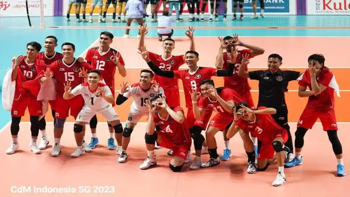 Jadwal Timnas Voli Putra Indonesia Terbaru Usai Gagal di AVC Challenge Cup 2023