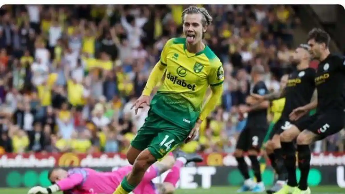Manchester City Dikalahkan Norwich City 3-2