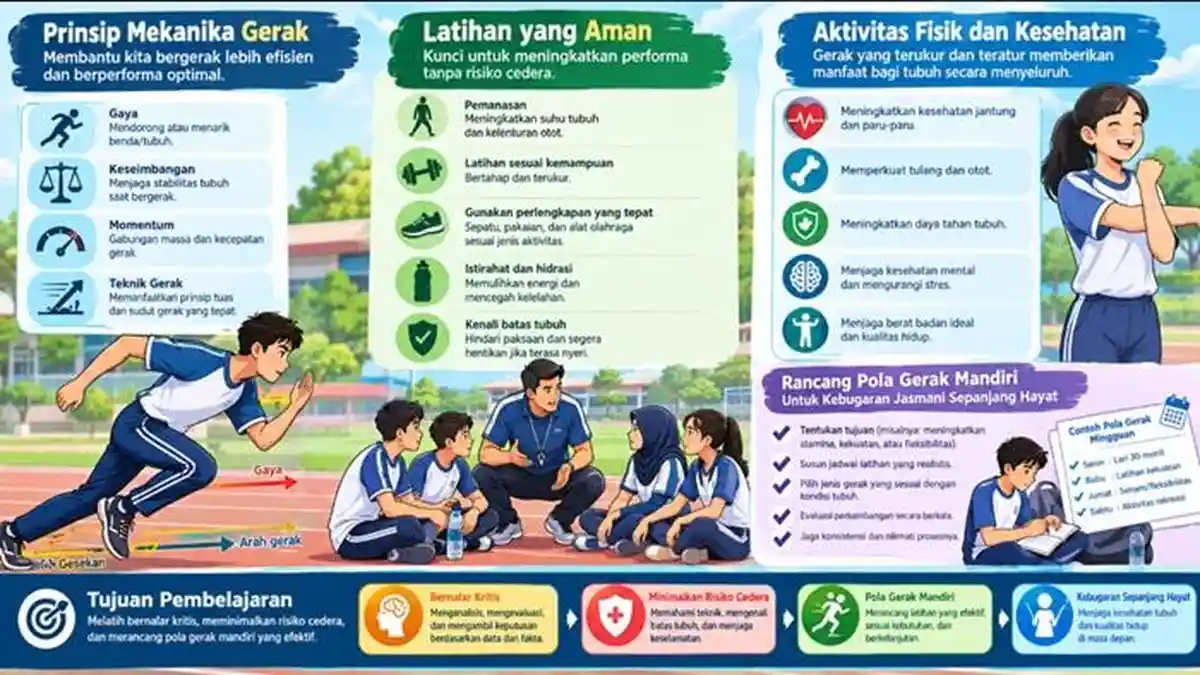 Ringkasan PJOK Kelas 11 SMA Materi Bab 3 Mengevaluasi Dampak Konsep ...