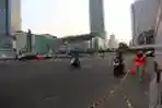 Penyempitan Jalan di Kawasan Bundaran HI
