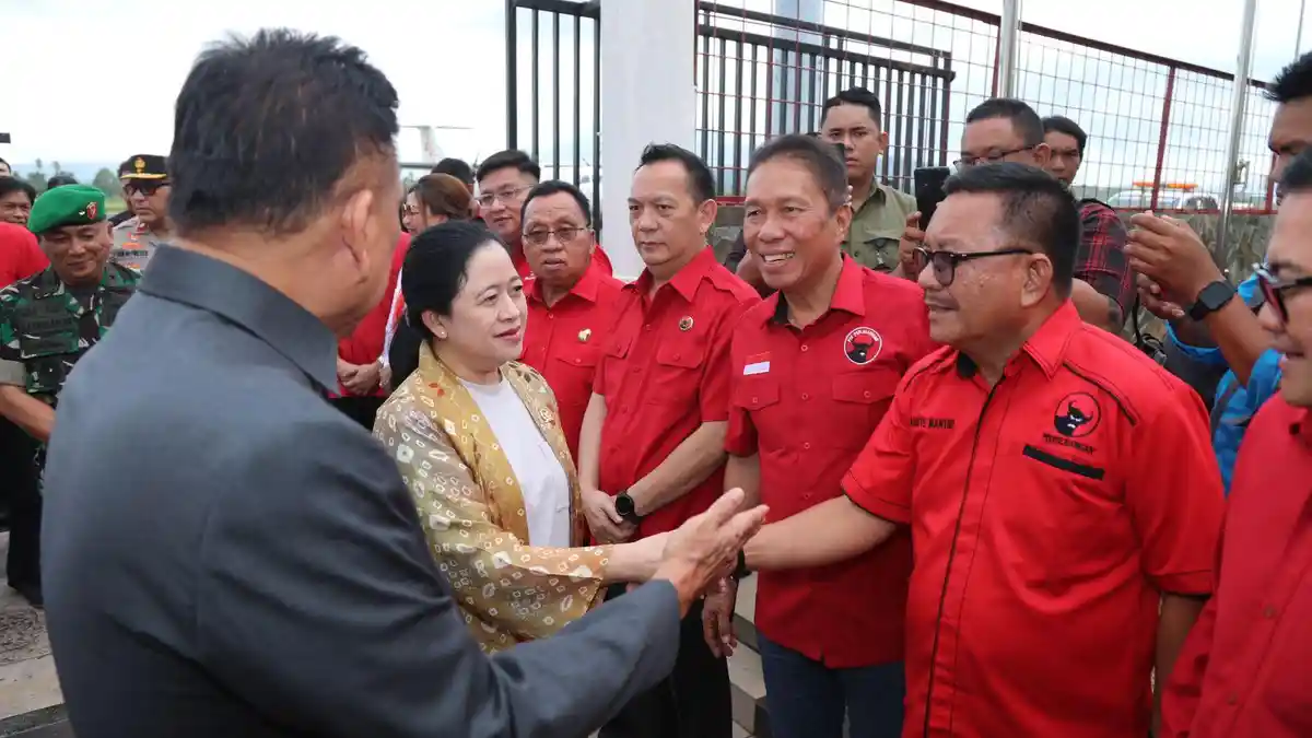 Ketua DPC PDIP Bitung Maurits Mantiri: Puan Maharani Pimpinanku Ganjar Capresku