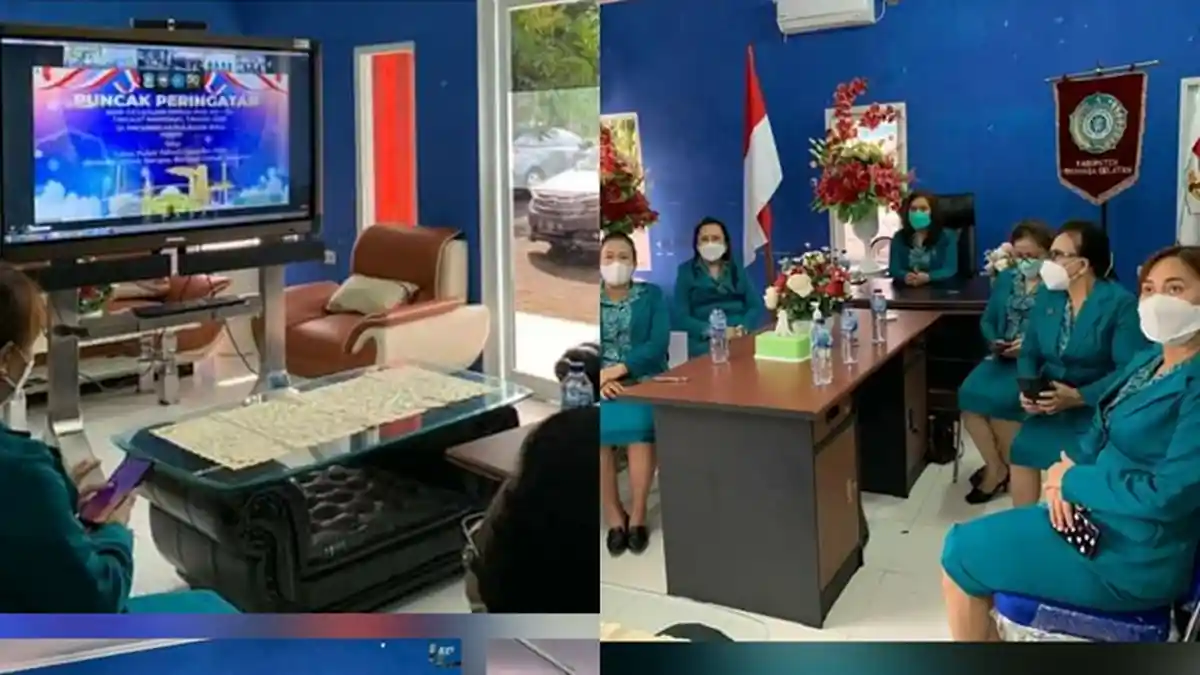 Tim TP PKK Minsel Peringati Hari Kesatuan Gerak Ke-50 Tingkat Nasional Secara Virtual