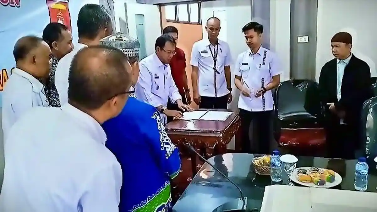 Pemkab Lampung Barat bersama 5 PTN di Indonesia Dukung Geopark Kaldera
