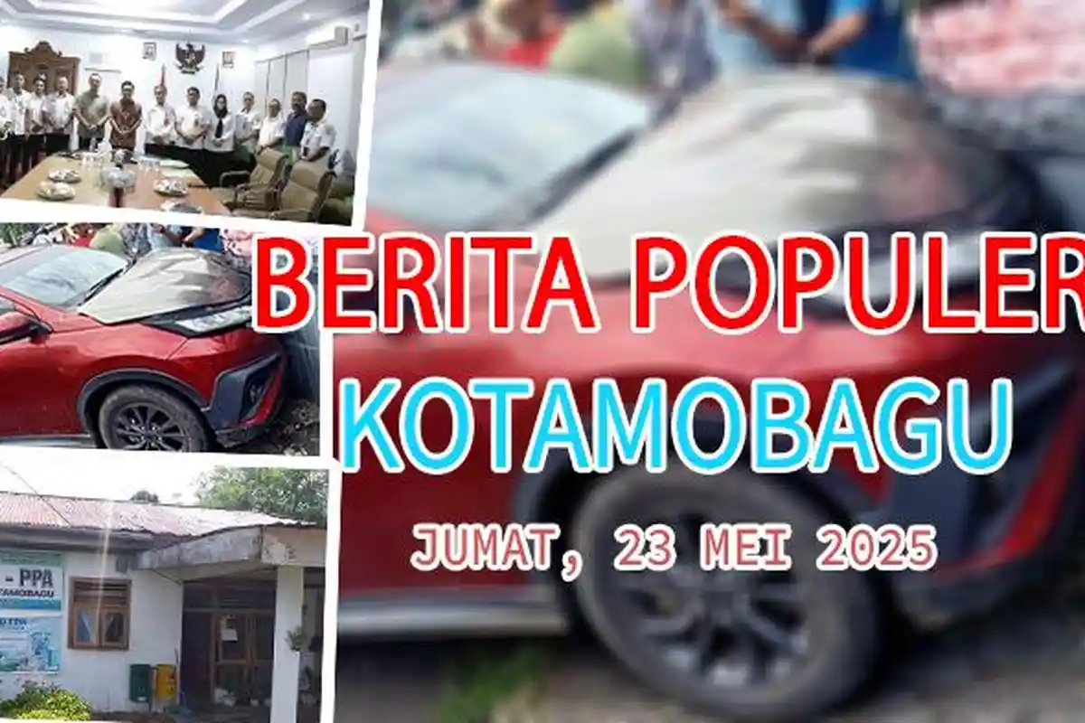 Berita Populer Kotamobagu: Ambulans Tabrakan dengan Mobil Lain, 5 Pejabat Terima SK Pelaksana Harian