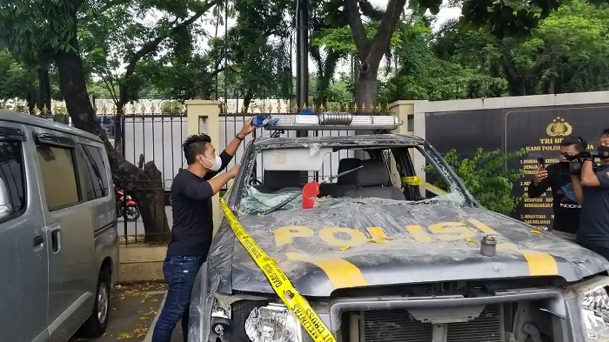 Demo Anarkis di Kota Tangerang, Polisi Selidiki Keterlibatan Anarko
