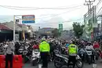 Satlantas Polres Tasikmalaya Kota Sudah Berlakukan Tiga Kali One Way