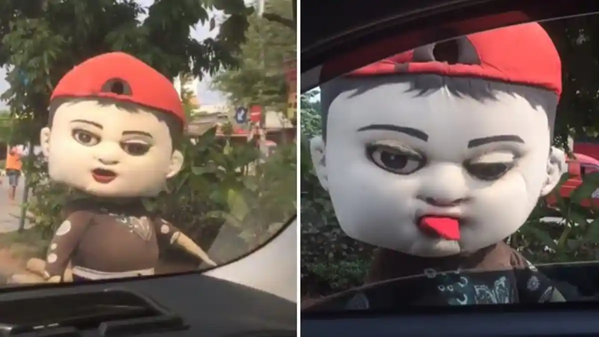 Boneka Mampang Viral Sampai ke Jepang, Begini Reaksi Mereka Saat Melihatnya