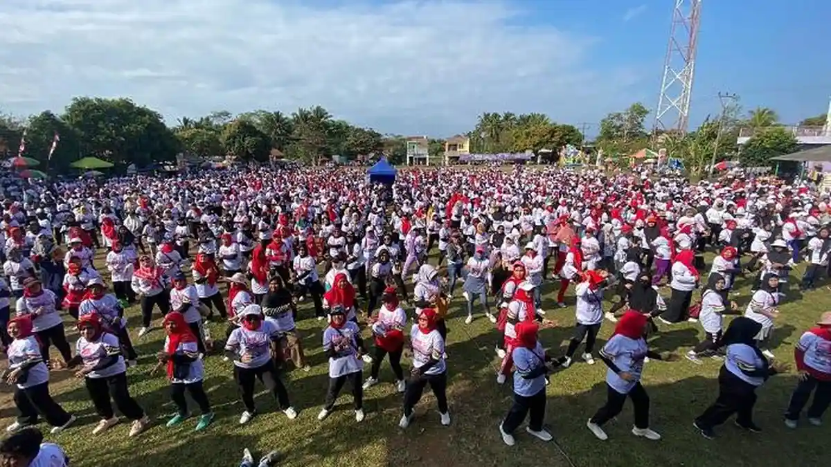 Gelar Jalan Sehat dan Pawai Budaya, Network for Ganjar President Gebrak Tasikmalaya