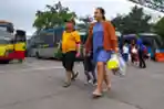 Puncak Arus Balik di Terminal Leuwipanjang Bandung